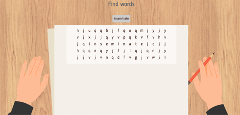 Find all the words